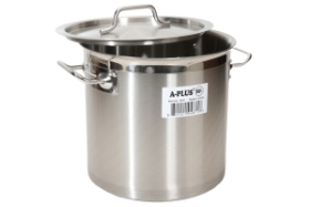Stainless Steel High Stock Pot - 12 QT