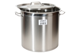 Stainless Steel High Stock Pot - 53 QT.