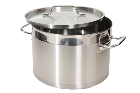 Stainless Steel Short Stock Pot - 18 QT.