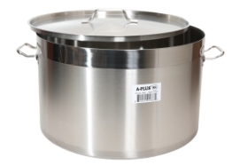 Stainless Steel Short Stock Pot - 60 QT.