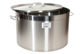 Stainless Steel Short Stock Pot - 80 QT.