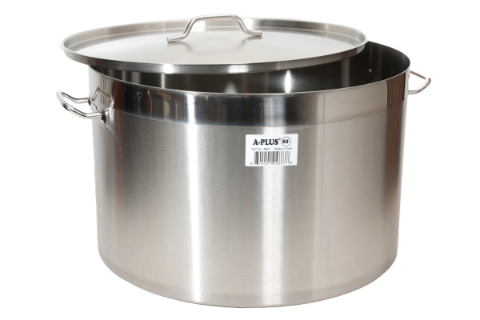 Stainless Steel Short Stock Pot - 80 QT.