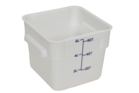 Pp Square Food Storage - 6 QT