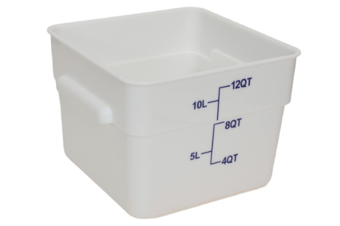 Pp Square Food Storage - 12 QT.