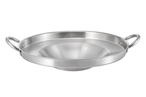 Stainless Stee Convexl Comal - 16.5  x 1.5 inches
