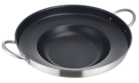 Stainless Steel Non Stick Comal - 57 x 13 mm
