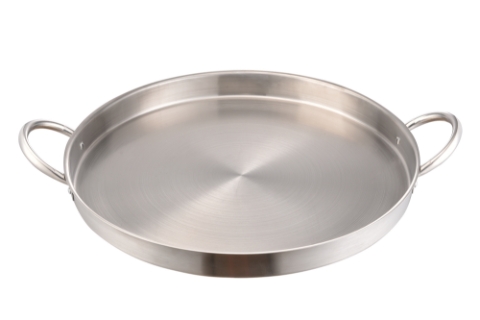 Stainless Steel Comal - 40 x 35 cm
