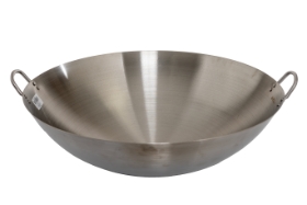 Carbon Steel Wok - 23.75 x 6.75 inches
