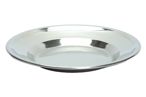 Stainless Steel Soup Dish/dinnar Plate - 18 cm