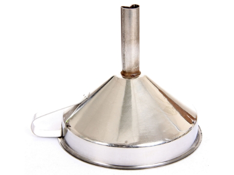 Stainless Steel Funnel - 13 cm 