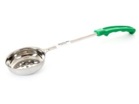 Food Portioner Perforated Green Handle - 4 Oz.