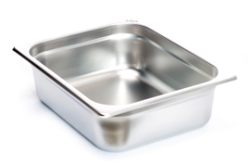 1/2 Size 4 Inch Deep Anti-jam 24 Gauge Steam Table Pan