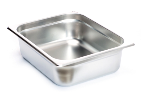 1/2 Size 4 Inch Deep Anti-jam 24 Gauge Steam Table Pan