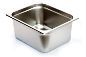 1/2 Size 6 Inch Deep Anti-jam 24 Gauge Steam Table Pan