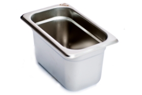 1/9 Size 4 Inch Deep Anti-jam 24 Gauge Steam Table Pan