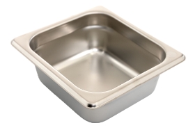 1/6 Size 2.5 Inch Deep Anti-jam 25 Gauge Nsf Food Pan