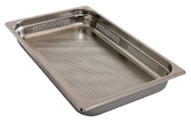 Stainless Steel Full Size Perforated Food Pan - Full Size