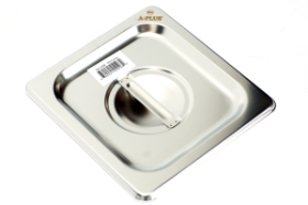 1/6 Size 25 Gauge Steam Table Pan Food Pan Cover