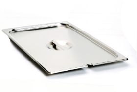 Full Size 25 Gauge Steam Table Pan Food Pan Cover With Notch