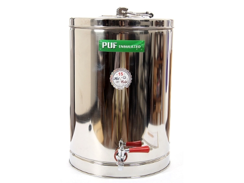 Stainless Steel Puf Insulated Hot Pot - 15 Ltr.