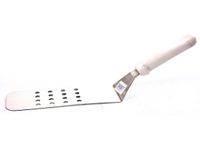 Stainless Steel Flexible Turner - Perforated - 14 inches