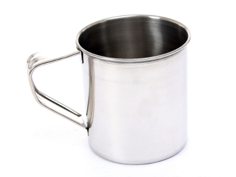 Stainless Steel Mug - 8 cm 10 Oz.
