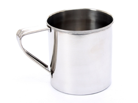 Stainless Steel Mug - 9 cm 14-16 Oz.