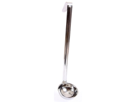 Stainless Steel Measuring 1 Piece Ladle  - 3 Oz.