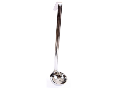 Stainless Steel Measuring 1 Piece Ladle - 3 Oz.