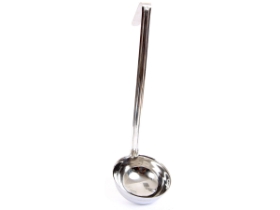 Stainless Steel Measuring 1 Piece Ladle  - 12 Oz.