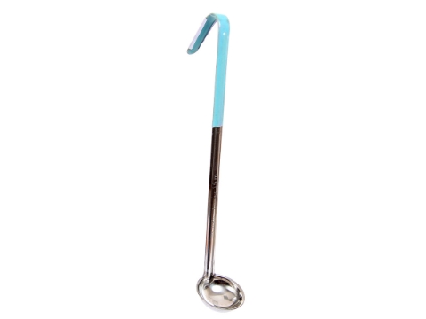Color Coded Stainless Steel Measuring 1 Piece Ladle - Teal - 0.50 Oz
