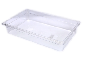 Polycarbonate Full Size Food Pan - 4 inches deep
