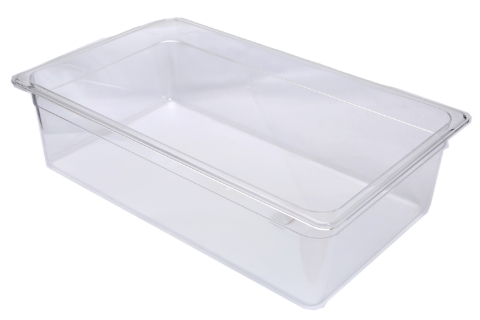 Polycarbonate Full Size Food Pan - 6 inches deep