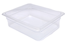Polycarbonate 1/2 Size Food Pan - 4 inches deep