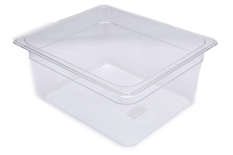 Polycarbonate 1/2 Size Food Pan - 6 inches deep