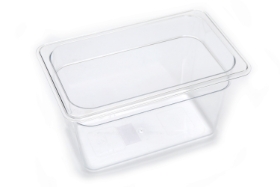 Polycarbonate 1/4 Size Food Pan - 6 inches deep