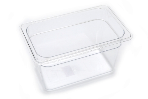 Polycarbonate 1/4 Size Food Pan - 6 inches deep