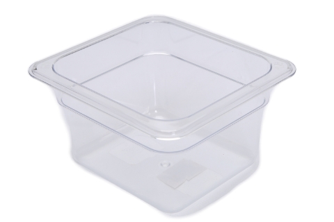 Polycarbonate 1/6 Food Pan - 4 inches deep