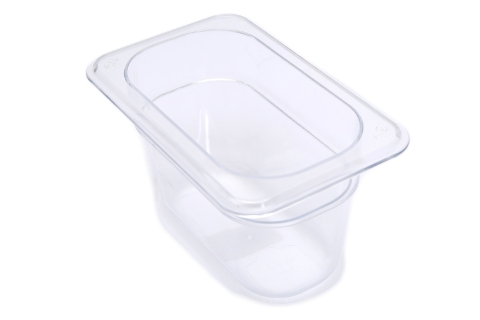Polycarbonate 1/9 Size Food Pan - 4 inches deep