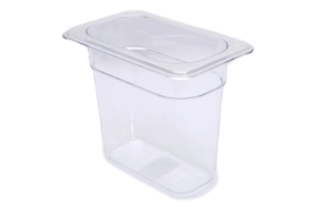 Polycarbonate 1/9 Size Food Pan - 6 inches deep