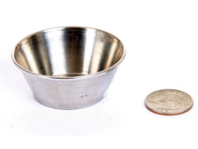 Stainless Steel Sauce Cup - 12 Pcs Pack - 1.5 Oz.