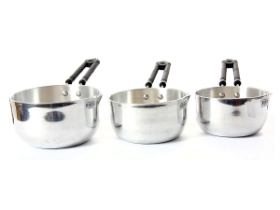 Aluminum Sauce Pan  - 3 Pcs Set