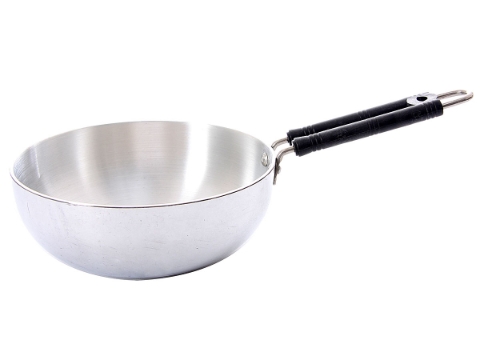 Aluminum Wok Pan - 8.75 inches