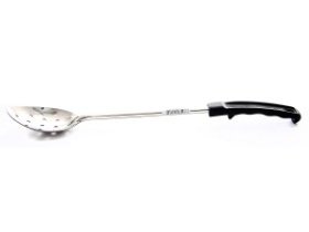Basting Spoon With Plastic Handle - Perforated - 15 inches