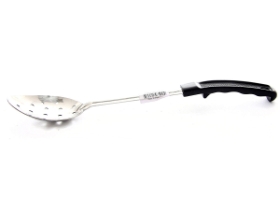 Basting Spoon With Plastic Handle - Perforated - 13 inches