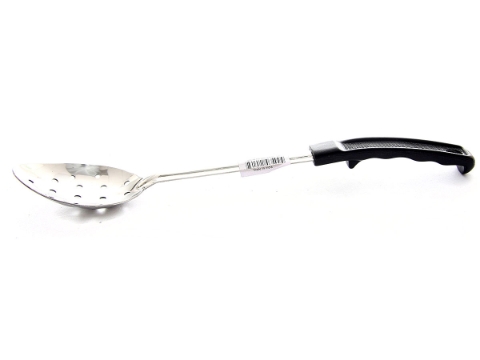 Basting Spoon With Plastic Handle - Perforated - 13 inches