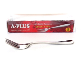 Stainless Steel Dessert Fork - Vinezia - 12 Pcs Pack