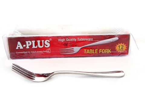 Stainless Steel Table Fork - Vinezia - 12 Pcs Pack