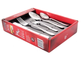 20 Pcs Stainless Steel Tableware Set - Serves 4