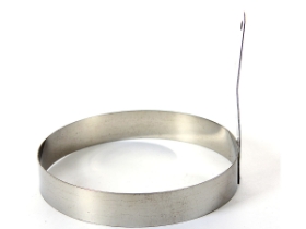 Stainless Steel Egg Ring Round - 6 inches